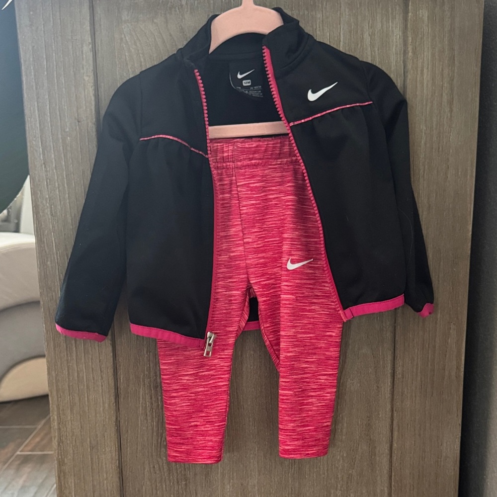 Nike Pink Infant Tracksuit